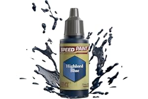 The Army Painter Speedpaint 2.0 Highlord Blue, Peinture acrylique non toxique unique, solution de peinture à contraste en une seule couche pour miniatures de table fantasy, 18ml