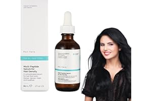 THRIVINGAURA Multi-Peptide Serum For Hair Density Hair Growth Essential Oil Multipeptide Serum for Volume Of Hair Making it Look Thicker, Denser and Fuller and Healthier Multi-Peptide Essential for Hair