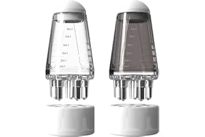 TONGFENG Hair Oil Applicator Bottle - Scalp Applicator Comb - Hair Scalp Applicator - Portable Liquid Oil Dispenser - Root Comb Applicator Bottle For Hair - Scalp Massage Comb With Roller Ball