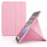 Sleep Mode Faux Leather with Case Pen Stall Split Stand, Semi-transparent Silicone Back Face compatible with Coverzone Xiaomi Pad 7