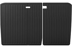 LANTU Funda para Respaldo de la Segunda Fila para Tesla Model 3 2024-2025 Protector de Asiento TPE para Todo Clima Funda de Asiento Trasera Tesla Model 3 Highland Accesorios