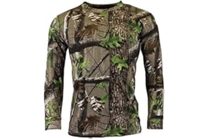 GAME TECHNICAL APPAREL Game Trek Camo Long Sleeve T Shirt | Hunting Fishing Top