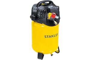 Stanley 8016738531459 Kompresor, Czarny/Żółty, 24 l