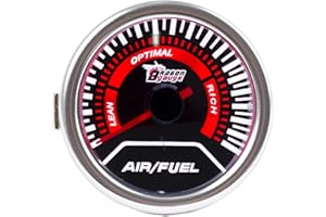 ESUPPORT E Support™ 2" 52mm LED Auto Universal Air/Fuel Luft/Gas Gemisch Anzeige Instrument Gauge