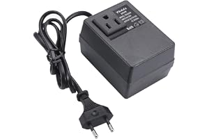 Toplionace AC 220V till 110V Spänningsomvandlare, 200W Power Transformator Step Down Enfas Travel EU Plug Voltage Transformer Converter
