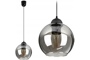 ‎FKL DESIGN HOME DECO FKL DESIGN Home Deco Deckenlampe Pendellampe Hängelampe Wandlampe Tischlampe Leuchte Pendelleuchte Kugel Schwarz Grau Weiß Lampe aus Serie 830 verschiedene Varianten (Z1)