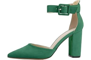 Rio Fiore Escarpins, Chaussures à Bride Cheville, Noir/Bleue/Violette/Blanche/Fuchsia/Rouge/Beige, 8.5 cm Talon Bloc, Textile/Similicuir, Femme Escarpins, Escarpins à Talons, 2062A