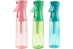 3 stycken kontinuerlig vattensprayflaskor, 300 ml sprayflaska hår