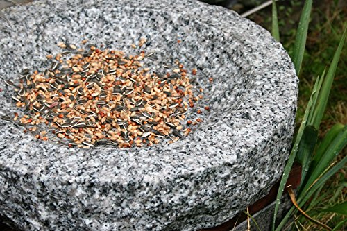 Vogelbad aus Granit (Ohne Vögele) - 3