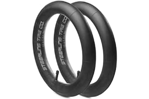 16 x 1.75 Stroller Tire HEAVY DUTY Thorn Resistant Inner Tube for All BOB Revolution Strollers, Sport Utility, Ironman & Alterrain [2-Pack] The Best BOB Stroller Tire Replacement by Steerling Tire Co.