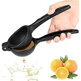 Limon Sıkacağı Limon Presi &Ccedil;elik B&uuml;y&uuml;k Boy, Siyah Metal Limon Sıkacağı, D&ouml;k&uuml;m Naranciye Sıkacağı KALİTELİ SERİ