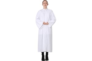 GraduatePro Graduation Gown Choir Robe Clergy Adult Teen Costume Church Baptism University High School Unisex