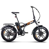Smartway M1X-R1SC-K bicicletta Bici Bike elettrica Nero Acciaio 50,8 cm  (20\