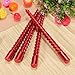 Produktbild MECO 4 20,1 cm sortiert Farben Taper Twisted Rauchfreie Abendessen Esstisch Hochzeit Spirale Lange Kerzen Wachs