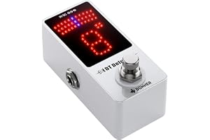 Donner DT Deluxe gitarrpedal och stämapparat ±1 Cent True Bypass