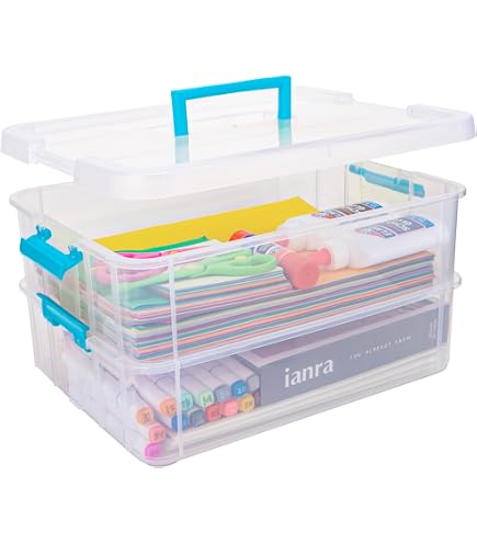 Vogue Kunststoff Aufbewahrungsbox J849 – 18 Liter – 545x380x130 Mm – Stabil & Praktisch