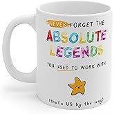 Funny Farewell Mug - Never Forget The Absolute Legends You Used to Work with