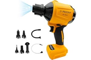 PEDONY Electric dust Collector Compressed air Blower for DEWALT 20V MAX Battery