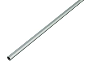GAH-ALBERTS Rundrohr silb.elox.6x1 mm Aluminium 1m 7341