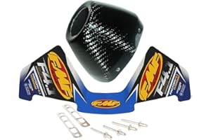 FMF Lot d'embouts d'échappement en carbone