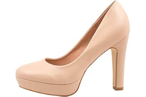 Elara Escarpins Femmes Talons Hauts Plateau Chunkyrayan