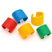 Fun And Function Chewy Wristbands For Kids | Sensory Terrycloth Biting Bands - Set Of 2 Blue