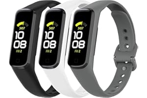 Baaletc Paski kompatybilne z zegarkiem Samsung Galaxy Fit 2 SM-R 220, miękki silikonowy zamiennik paska do zegarka Samsung Galaxy Fit 2 R220