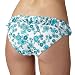 Ultimate Beach Womens White Oriental Ditsy Print Frilled Bikini Bottoms 8