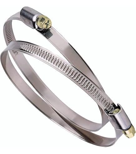 Niet geisoleerde aluminium ventilatieslang 254mm doos 10 meter