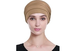 Alnorm Coiffes de Chimio en Viscose de Bambou Couvre-Chef pour la Perte de Cheveux des Femmes en Chimio