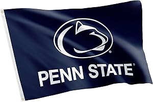 Desert Cactus The Pennsylvania State University Flagge, Penn State PSU Nittany Lions Flags, Banner, 100 % Polyester, für drinnen und draußen, 7,6 x 12,7 cm (Stil 2)