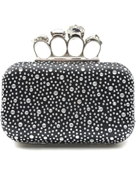 LYDC LONDON Strass Schlagring Cl