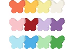 IMEEPA 360Pcs Butterfly Cutouts Paper, 3.9inch Paper Butterfly, Butterfly Cutouts Decoration, Butterfly Die Cuts for DIY, Kids Teachers Craft Projects, Bulletin Board, Spring Summer School Party
