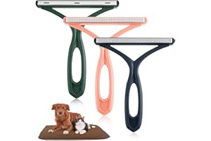 PUPPBUDD Togli Peli Animali Domestici, Spazzola per La Depilazione per Animali, Rimuovi Pelucchi Portatile per Peli di Animali, Adatto per Vestiti, Divano, Cuscino, Letto, Tappeti