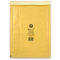 Jiffy AirKraft Bag Size 3 220x320mm Gold GO-3 (Pack Of 10) MMUL04604