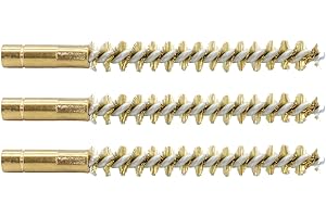Flachberg Messing-Bürsten 22 lfb / .223 Rem | Innengewinde 1/8″ (3er-Set) | Präzise Laufreinigung für Pistole & Gewehr