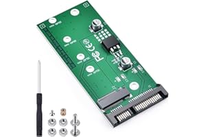 ELUTENG Adapter konwertera NGFF M.2 na SATA M.2 NGFF na 22-pinowy klucz na bazie karty SATA III B/B + M 2280 2260 2242 2230 mm SSD Super Speed 6 Gb/s do laptopa stacjonarnego