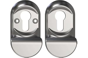 Ultion Sweet Cylinder Pull Keyhole Cover - Matching Door Furniture Available (Stainless Steel)