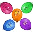 5 Pcs Cartoon Sunny Bunnies Latex Balloons - Hop into Fun and Festivity!