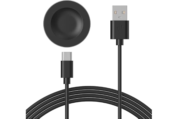 Oumida Laddningskabel kompatibel med Huawei Watch GT5/GT5 Pro/GT4/GT3/GT3 SE/GT2 ECG/GT2 Pro/GT Runner-laddare, USB-laddningsstation, kabel, dockkabel för Huawei Watch 4/4 Pro/3/3 Pro