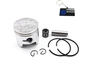 STONEDER Pistón de 40 mm 10 mm Pin para motor de 2 tiempos de 47 cc chino bolsillo Dirt Bike Mini ATV Quad Minimoto 4 Wheeler Crosser