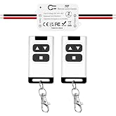 Wireless Remote Control for DC Motor/Linear Actuator 12V 24V 48V 80V Controls rolling doors, garage, shutters, water pumps, e