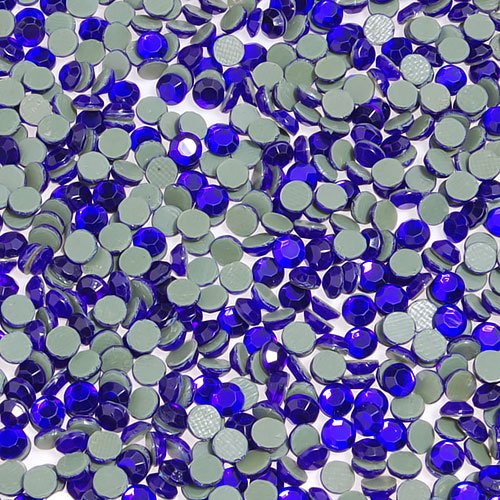 2880 St. Strass Steine Hot Fix Rhinestones 3.8 – 4mm – Royal Blue - 3