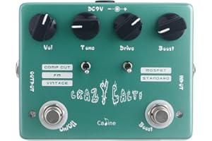 Caline CP-20 Crazy Cacti Overdrive, Green with black