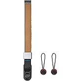 Peak Design CF-AS-3 - Sangle pour Appareil photo, Aluminium, Cuir, Nylon - Gris