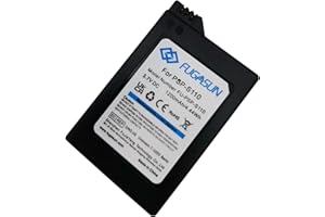 FUGASUN 1 Pièces 1200 mAh PSP-S110 Batterie PSP S110 Batterie pour Playstation PSP2000 Série PSP2001 PSP2002 PSP2003 PSP2004 PSP3000 Série PSP3001 PSP3002 PSP3003 PSP3004