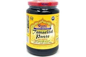 RANI BRAND AUTHENTIC INDIAN PRODUCTS Rani Tamarind Paste Puree (Imli) 32oz (2lbs) 908g Bulk Glass Jar, No Added Sugar ~ All Natural | Vegan | Gluten Free | No Colors | Non-GMO | Kosher | Indian Origin
