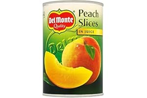 Del Monte Peach Slices In Juice, 415g, White