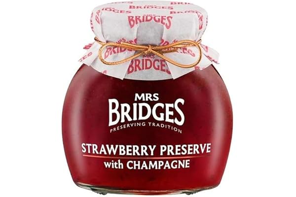 Mrs Bridges jordgubbsbevarande & champagne 340 g