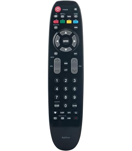 RL67H-8 Telecomando compatibile con Changhong LED Saba TV 29A6500H 28C2000H EC32H4DN LED39D2200HB LED32D2200H LED19T868 LED28C2200P LED29A6500H LED32C2000H LED32C2200H Controller Sostituzione